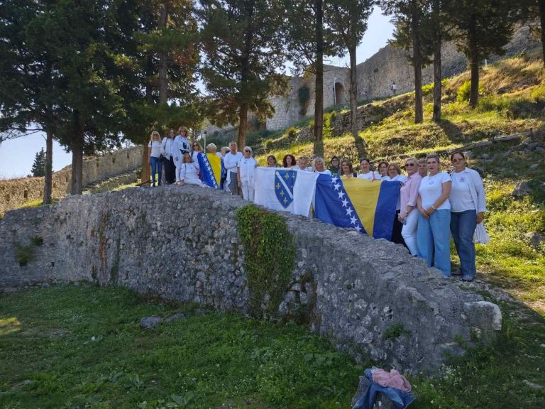 Žene borci iz Sarajeva u posjeti Stocu