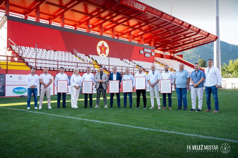 FK Velež: Uručene zahvalnice prijateljima koji podržavaju klub