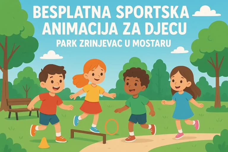 Mostar: Besplatne sportske animacije za djecu