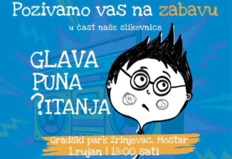 Mostar: “Glava puna pitanja” u Velikom parku