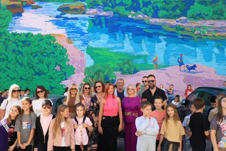 Street Art Festival u Mostaru: Predstavljen mural posvećen zaštiti rijeka