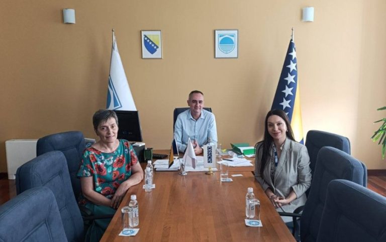 Mostar: Rahimić primio Vitanovu, novu šeficu Regionalnog ureda OSCE-a