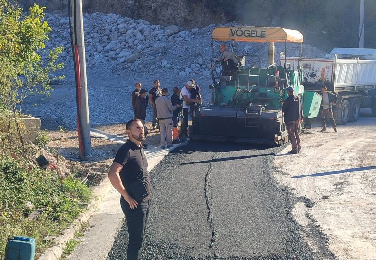 Drežnica: Počeli radovi na sanaciji glavnog puta