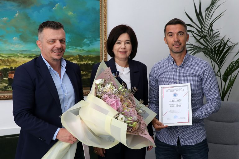 Premijerka Buhač primila predstavnike Hrvatskog futsal kluba Zrinjski