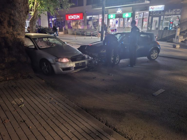 Mostar: Težak sudar kod Rondoa, dvije osobe ozlijeđene