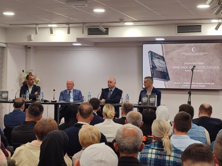 Mostar: Održana promocija knjige Edina Mezita “Dnevnik drugog života”