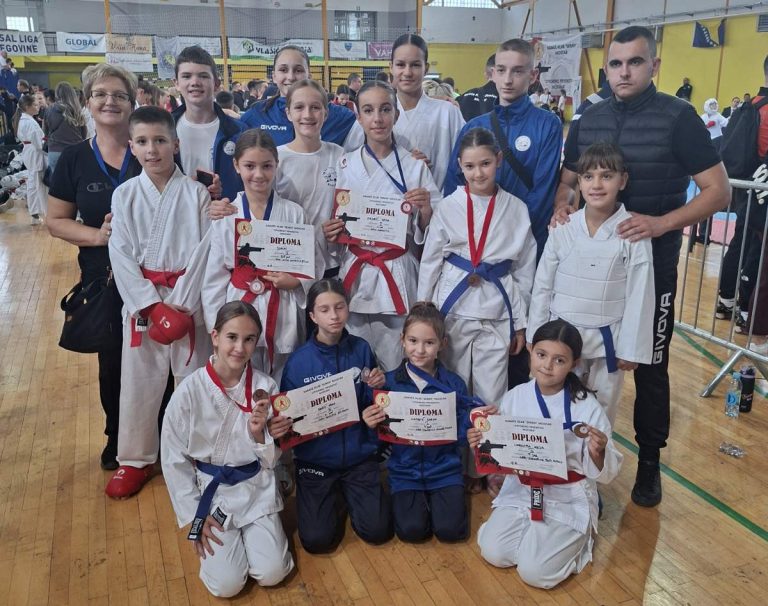 Karate klub Blagaj ostvario zapažen nastup na Otvorenom prvenstvu Mostara