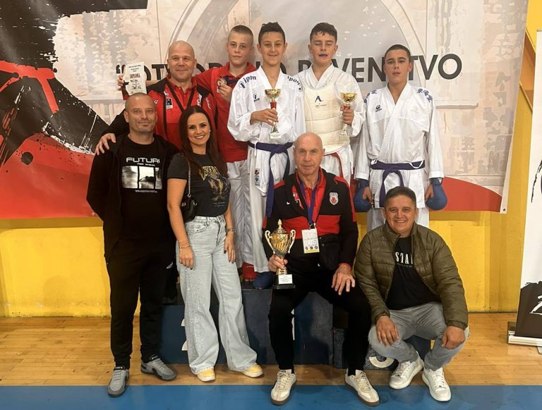“Otvoreno prvenstvo Mostara 2025”: Karate klub Mostar ubjedljivi pobjednik turnira