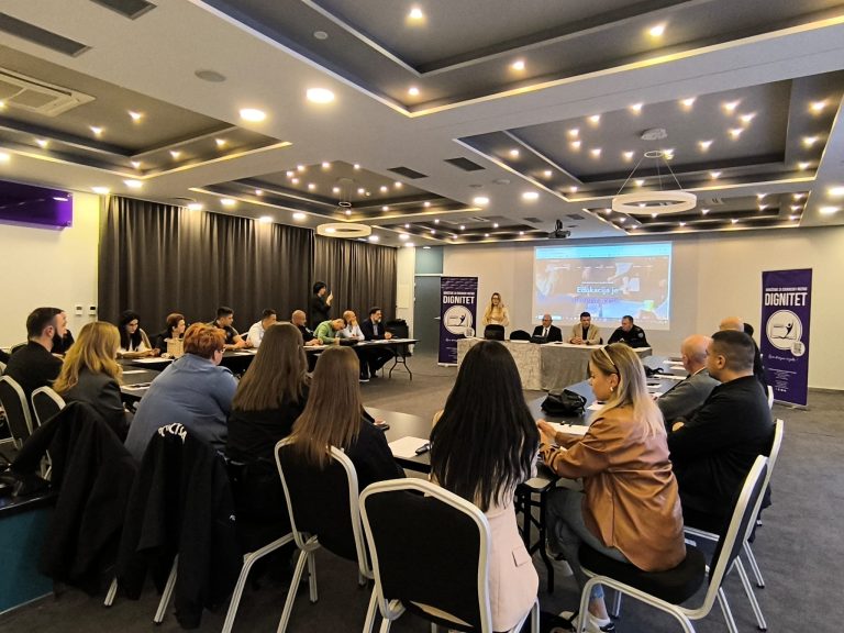 Udruženje “Dignitet” : Multisektorska edukacija s fokusom na obuke za policijske službenike HNK