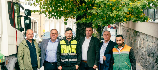 Donacija za Konjic: Stiglo novo komunalno vozilo