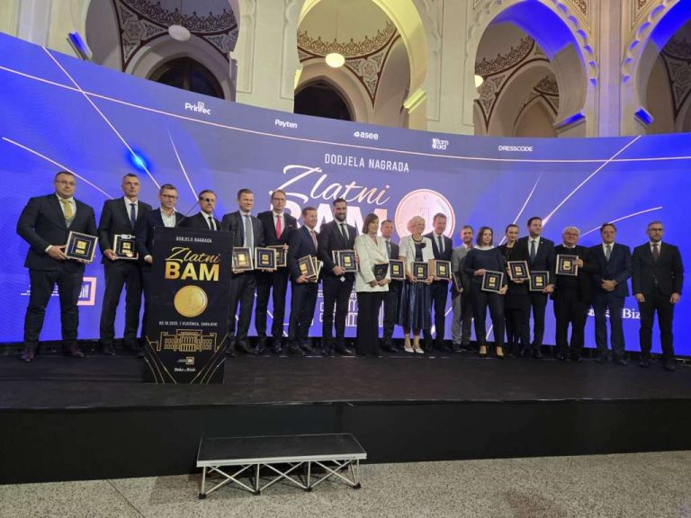 Na tradicionalnoj “Večeri bankara” uručena najznačajnija priznanja bankama koje djeluju u BiH