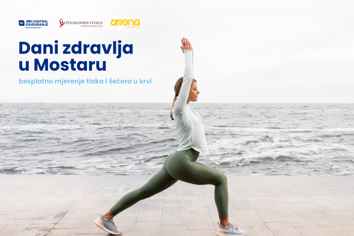 Dani zdravlja u Mostaru: Besplatno mjerenje šećera i krvnog tlaka