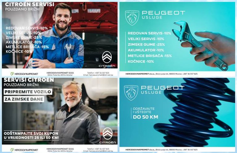 Prodajno servisni centar Hercegovinapromet Mostar ove jeseni u znaku nevjerovatnih popusta!