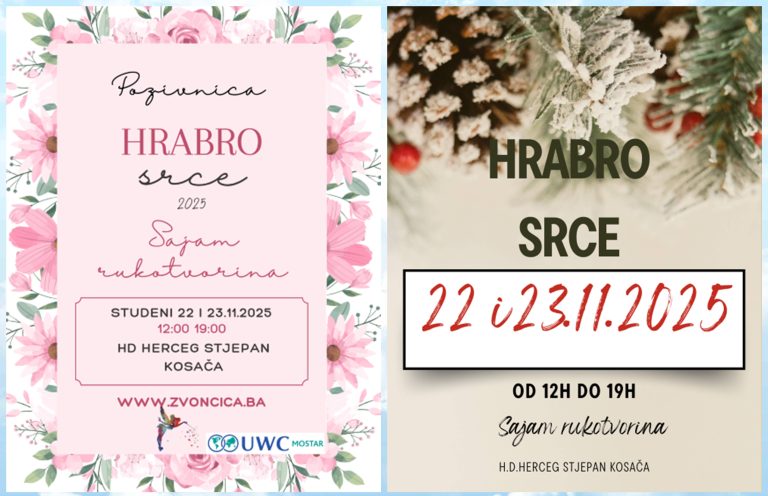 Sajam rukotvorina “Hrabro Srce”: Spoj kreativnosti, ljubavi i humanosti