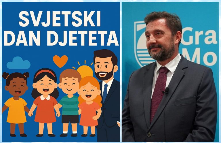 Grad Mostar: Gradonačelnik Kordić čestitao Svjetski dan djeteta