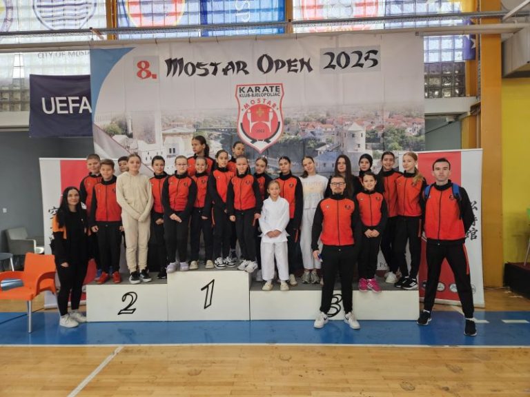 “Dachi” u vrhu: 32 medalje i titula najbolje kadetkinje turnira za Lanu Selimotić