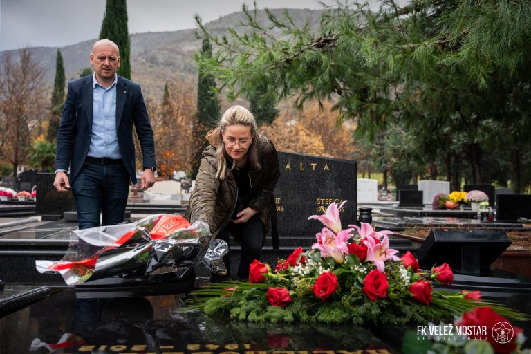 FK Velež: Obilježena godišnjica smrti Salema Halilhodžića