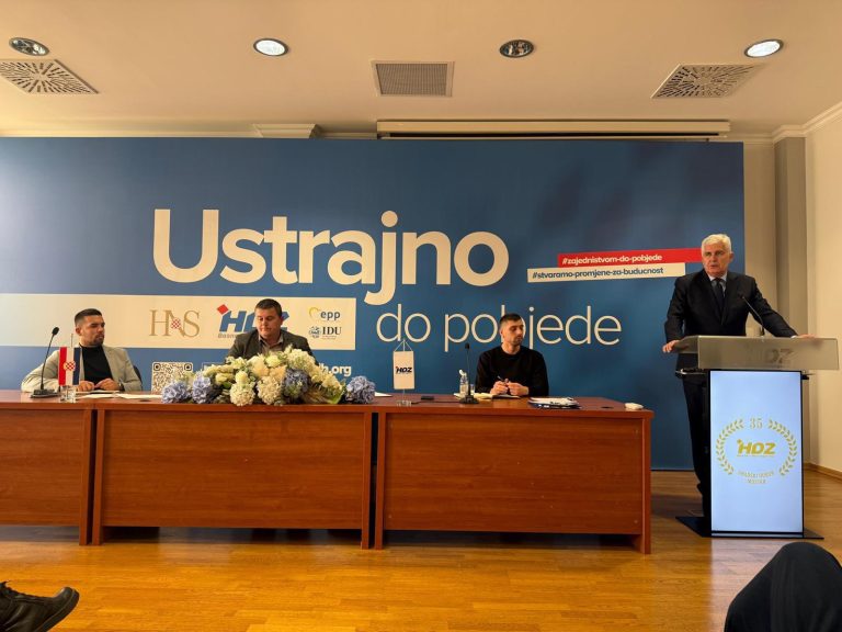 Održan sastanak HDZ obitelji: “Mostar ostaje naš stolni i europski grad”