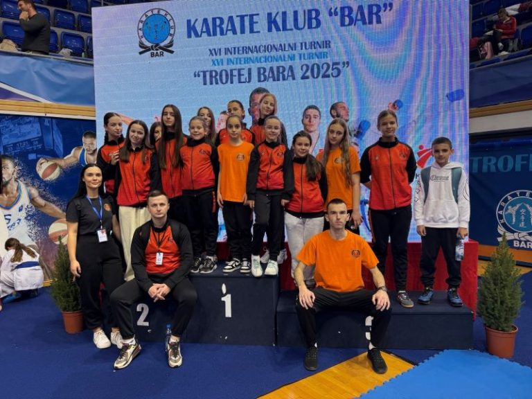 Trofej Bara 2025: Sedam novih medalja za Karate klub “Dachi”