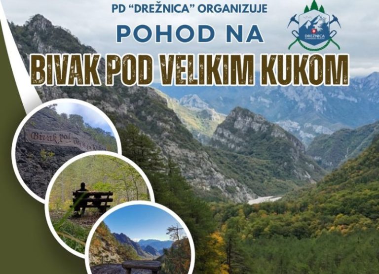 PD Drežnica organizuje izlet na bivak Žiško