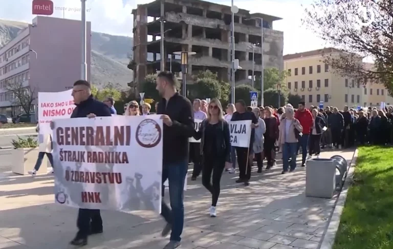 Zdravstveni radnici HNK razgovarat će samo ako im Vlada poveća koeficijente; Bevanda: Neće nas ucjenjivati