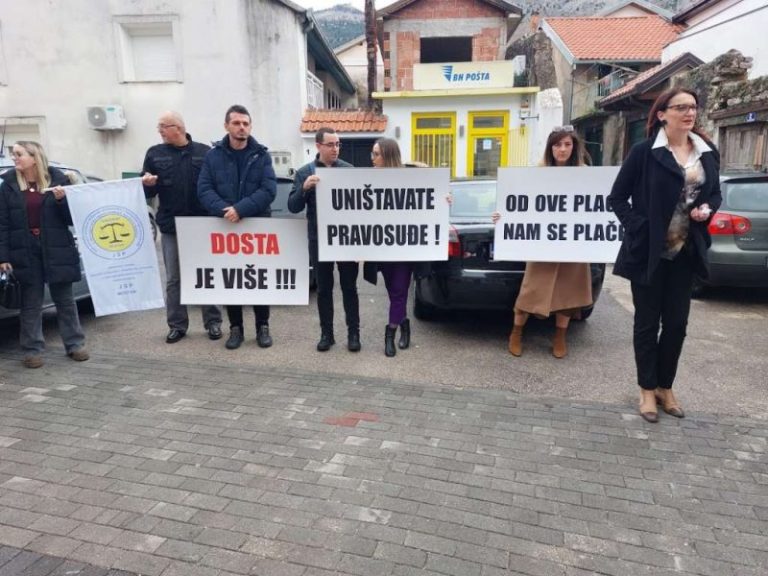 HNK: Sindikat državnih službenika i namještenika u pravosuđu planira stupiti u štrajk