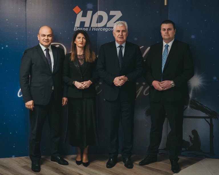 Hotel Buna: Upriličen Božićni prijem GO i ŽO HDZ BiH