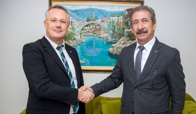 Ambasador Palestine u posjeti Mostaru: Susret s Kajanom uoči odlaska iz BiH