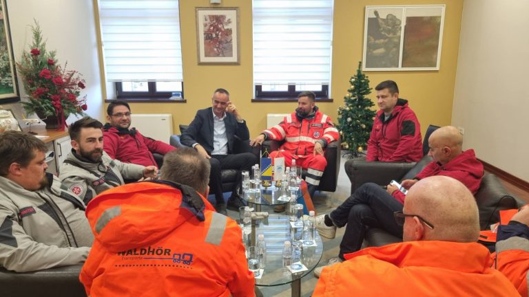 Grad Mostar: Humanitarci iz Mostara i Njemačke kod predsjednika Gradskog vijeća