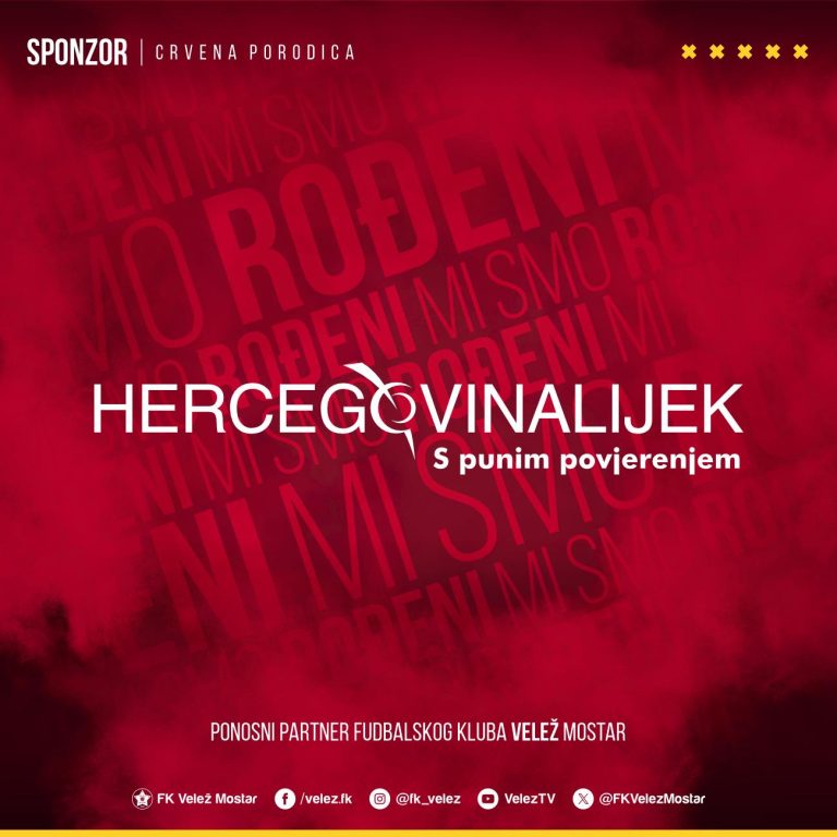 FK Velež: “Hercegovinalijek” sponzor značajnog infrastrukturnog projekta