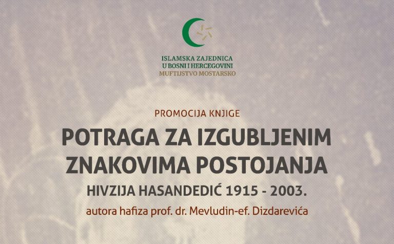 Centar za kulturu: Promocija knjige “Potraga za izgubljenim znakovima postojanja”