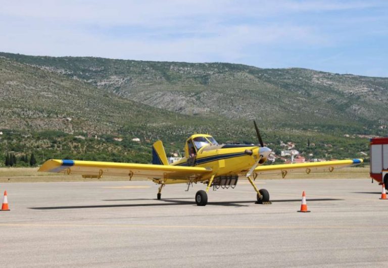 Pojačanje uoči požarne sezone: U Mostar stiže i drugi AirTractor za gašenje požara