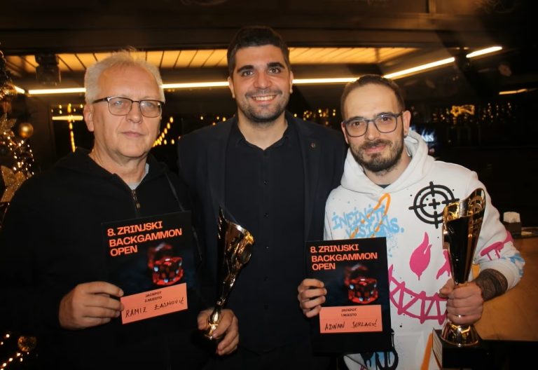 Zrinjski Mostar Backgammon Open: Draženko Vučina odnio pobjedu