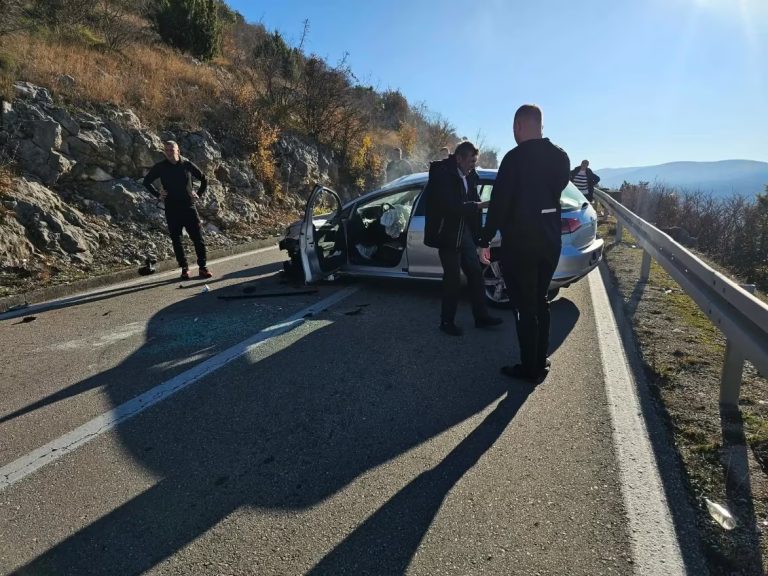 Sudar u Dračevicama: Jedna osoba ozlijeđena