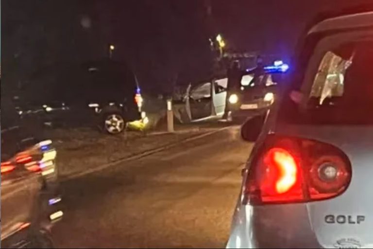 Buna: Sletio automobilom u jarak pa uhapšen jer se posvađao s policijom