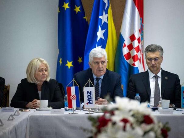 Sastanak HDZ-ovaca iz BiH i Hrvatske: Od 1992. godine nije bilo više Hrvata u Banjaluci