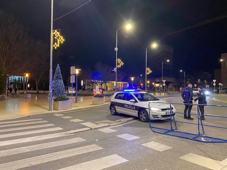 Mostar: Dva prekršaja javnog reda i mira i dvije uhapšene osobe tokom dočeka Nove godine
