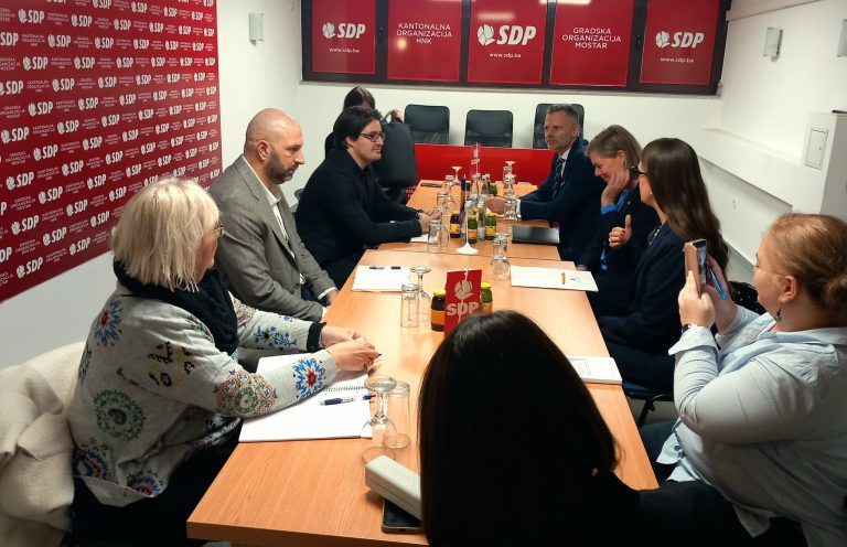 SDP HNK: Topla dobrodošlica za diplomate iz Skandinavije