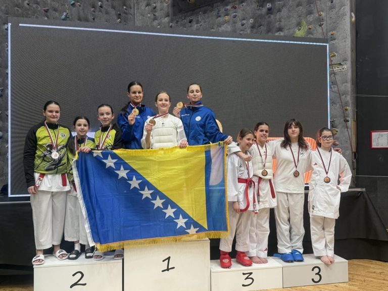 Velenje: Sjajan nastup karatista KK “Blagaj” na izuzetno jakom turniru