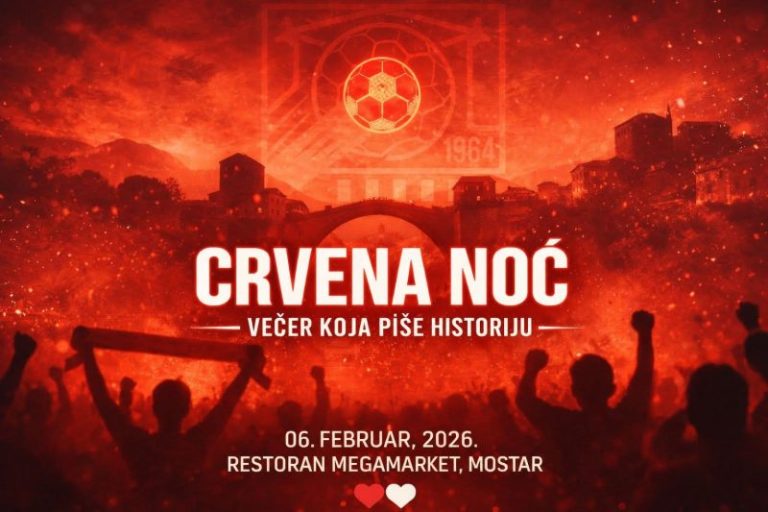 Mostar: U susret “Crvenoj noći” RK “Velež”