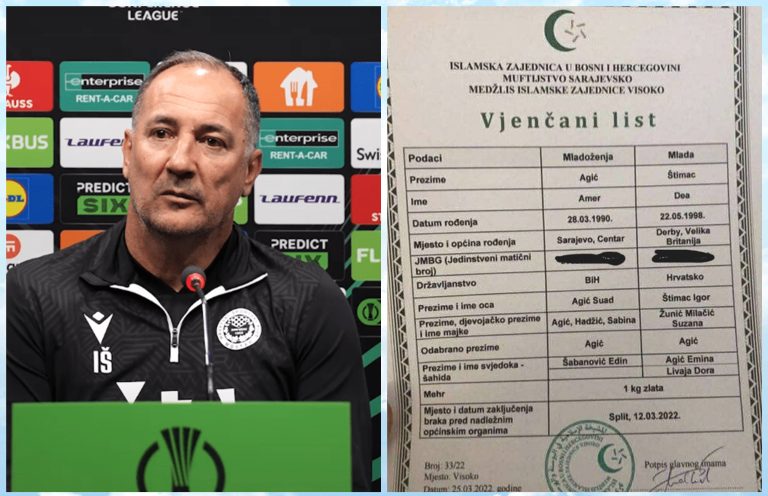 Štimac očekuje BH pasoš: Njegove veze sa BiH su višestruke, on je bosanski tast