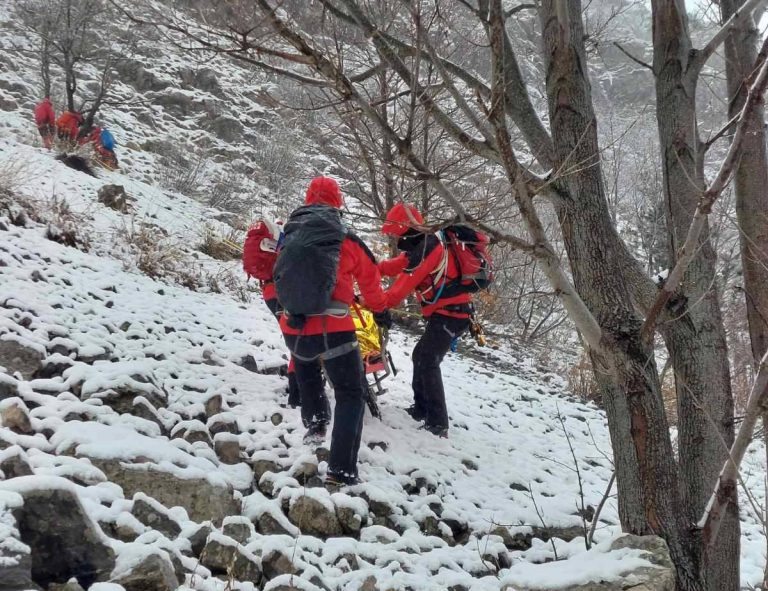 GSS Mostar: Zimska vježba spašavanja održana na Prenju