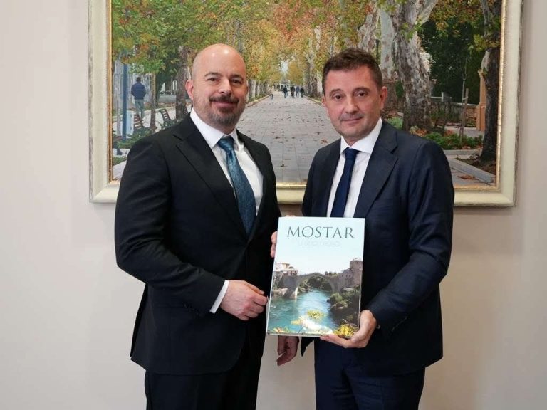 Mostar: Gradonačelnik Kordić razgovarao s otpravnikom poslova Ambasade SAD-a Ginkelom