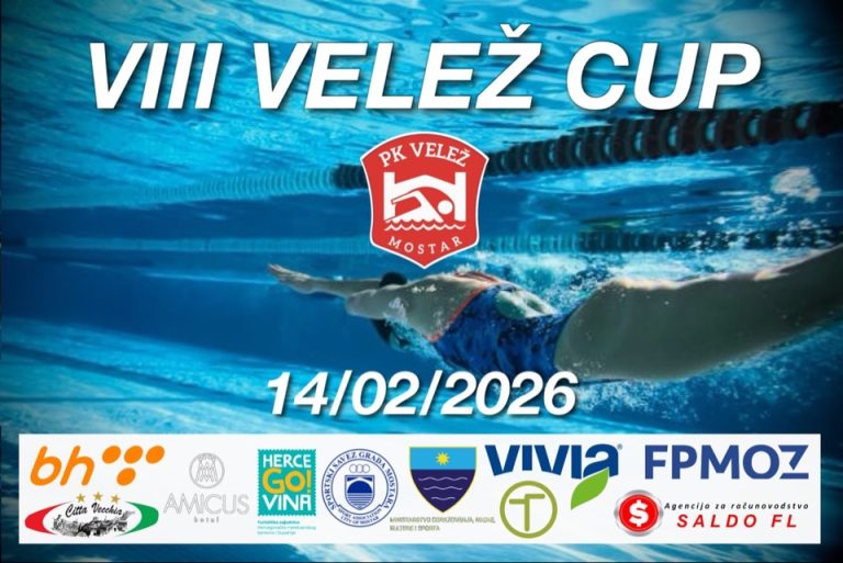VIII Velež Cup: Mostar domaćin vrhunskog plivačkog spektakla