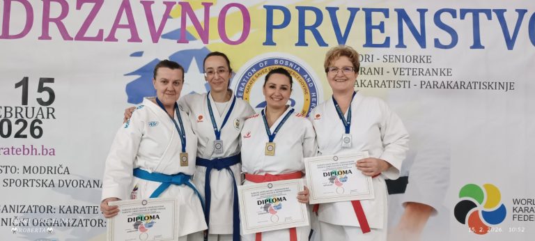 KK Blagaj: Veteranka Mustafić uspješna na Prvenstvu BiH