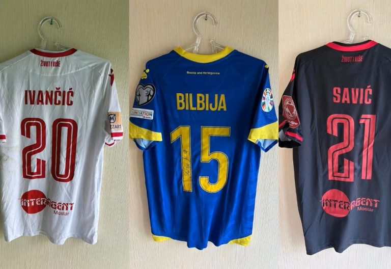 Navijači Zrinjskog za Darisa: Dresovi Ivančića, Bilbije i Savića na aukciji