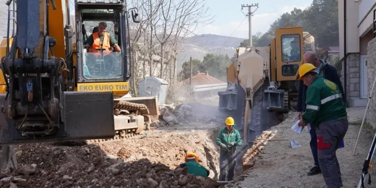 Trebinje:  Gradi se kanalizaciona mrežu u naselju Police