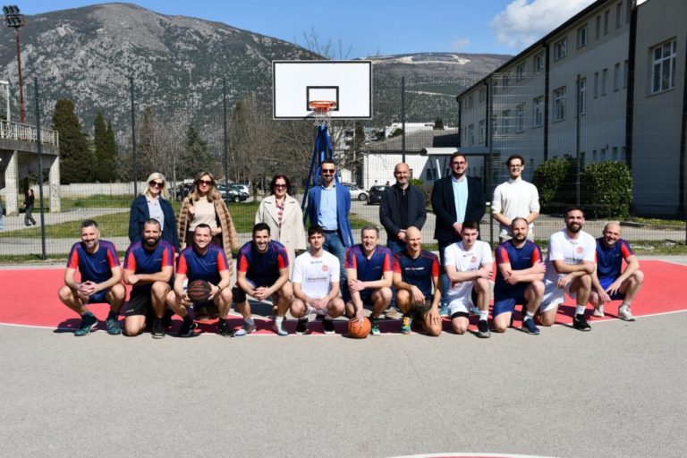 Univerzitet “Džemal Bijedić”: Otvoreni obnovljeni košarkaški teren i outdoor gym