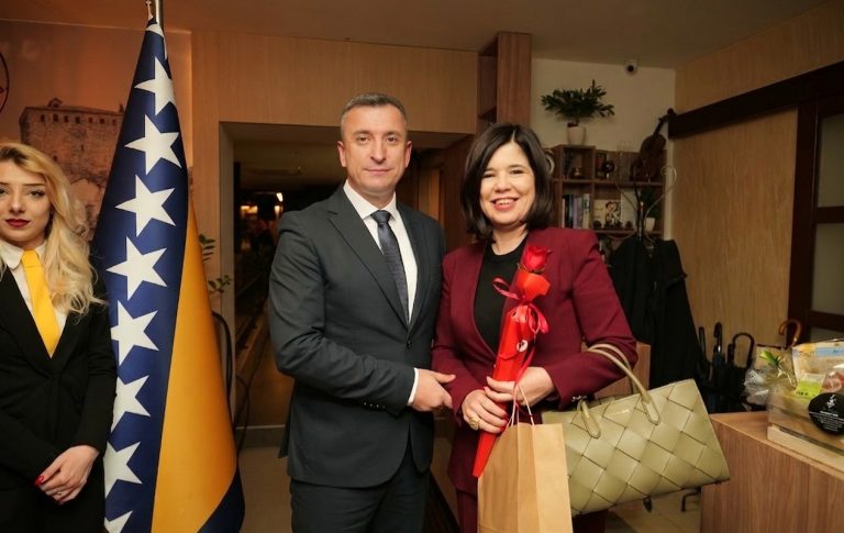 Mostar: Predsjednik KO SDA HNK Osman Ćatić upriličio prijem i iftar za zvanice iz društvenog, političkog i javnog života