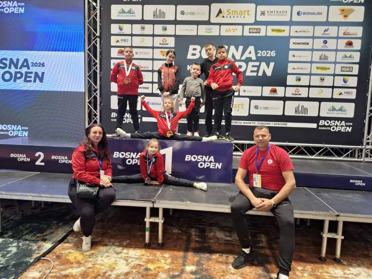 “Bosna Open” Ilidža: Karatisti mostarskog “Semiha” imali zapažen nastup